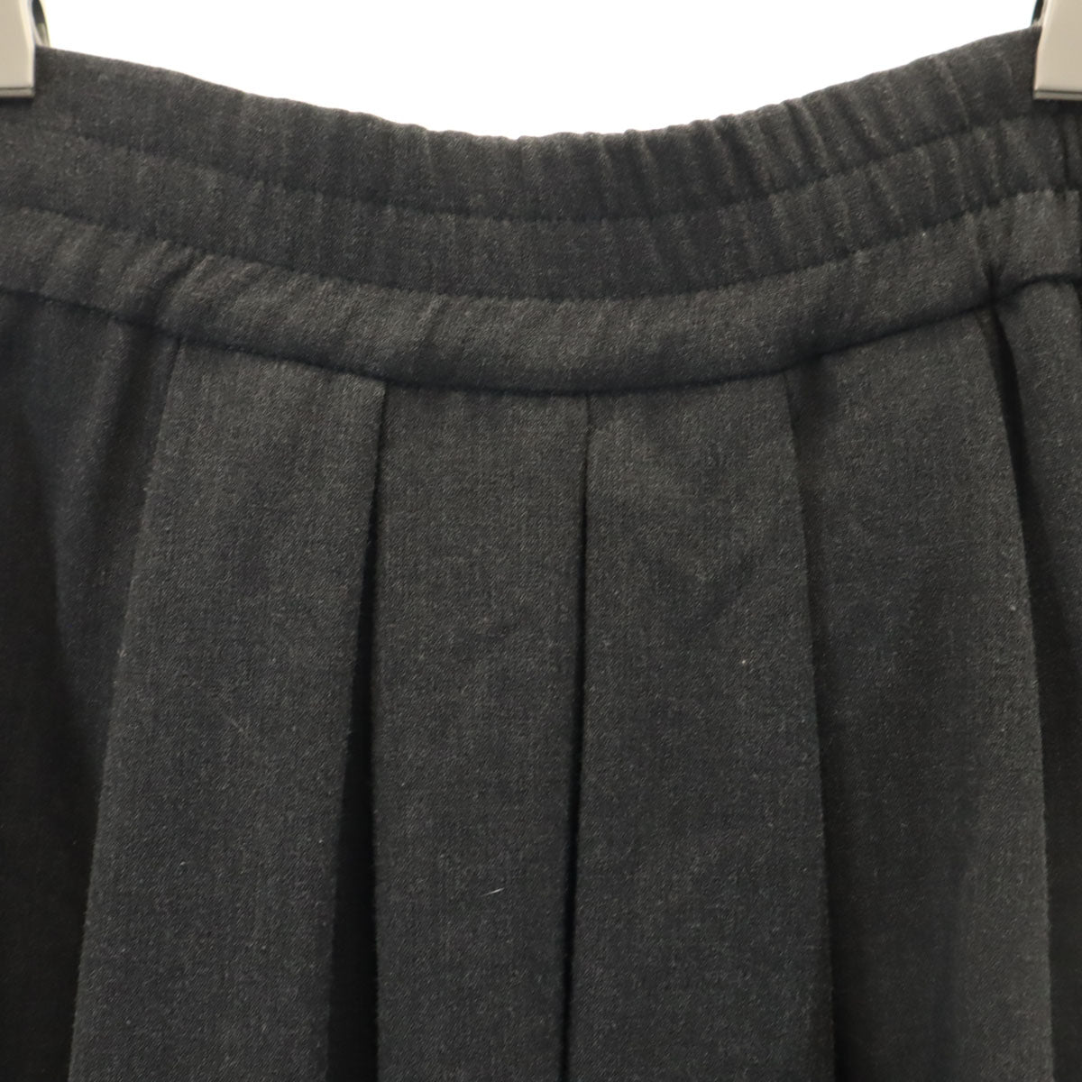Emporio Armani エンポリオアルマーニ ミディ丈 プリーツスカート 36 グレー レディース