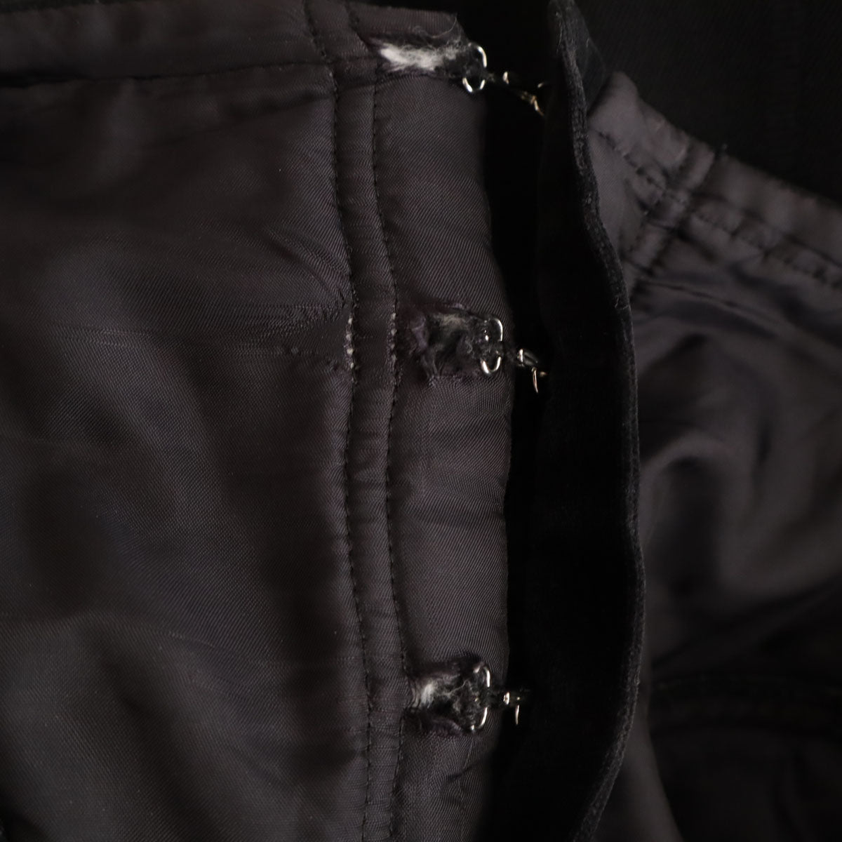 COMME des GARCONS コムデギャルソン 00s 2001年 日本製 ミモレ丈 スカート M ブラック レディース