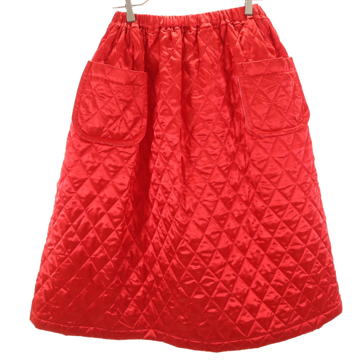 tao タオ 2023年 ミディ丈 キルティング スカート S レッド COMME DES GARCONS レディース