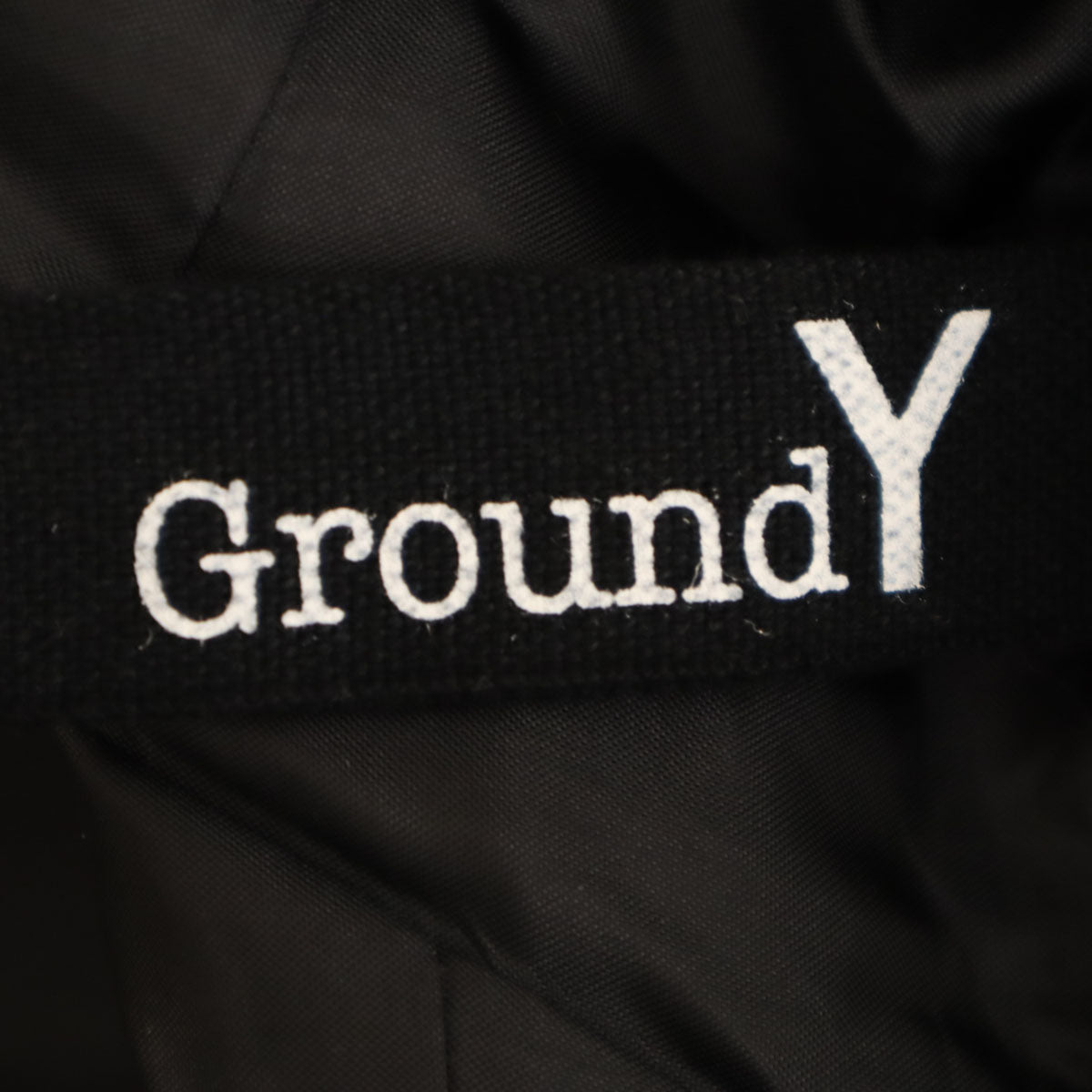 Ground Y グランドワイ 日本製 ミモレ丈 フレアスカート 1 ブラック レディース
