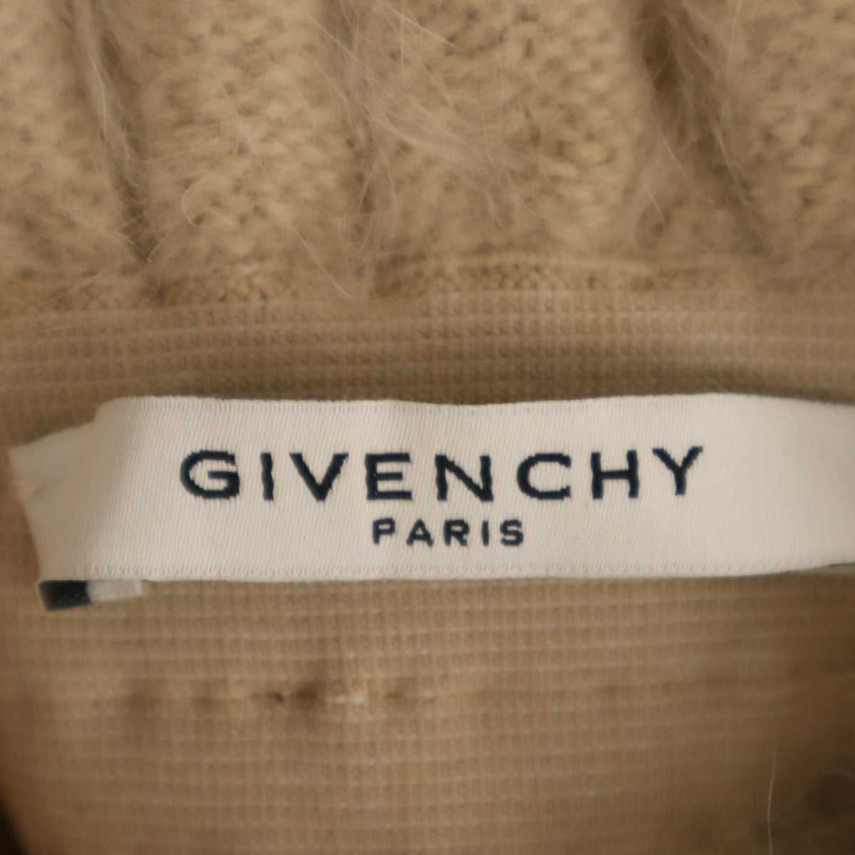 GIVENCHY ジバンシィ イタリア製 アンゴラブレンド ロング丈 スカート XS ベージュ レディース
