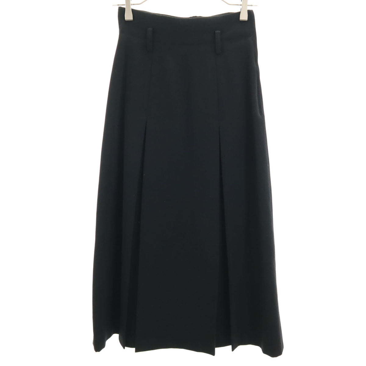 tricot COMME des GARCONS トリコットコムデギャルソン 日本製 ウール100% ロング丈 スカート S ブラック レディース
