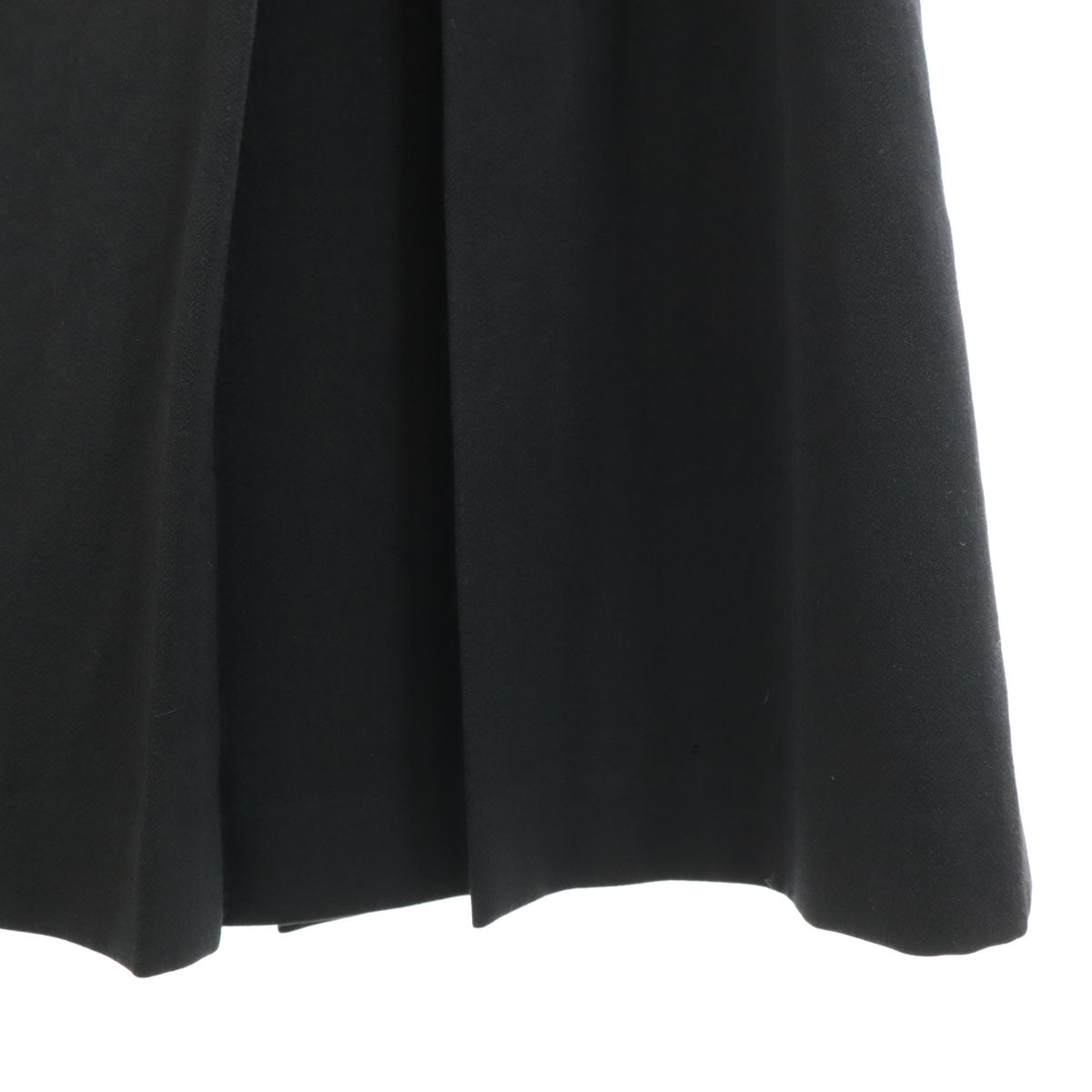 tricot COMME des GARCONS トリコットコムデギャルソン 日本製 ウール100% ロング丈 スカート S ブラック レディース