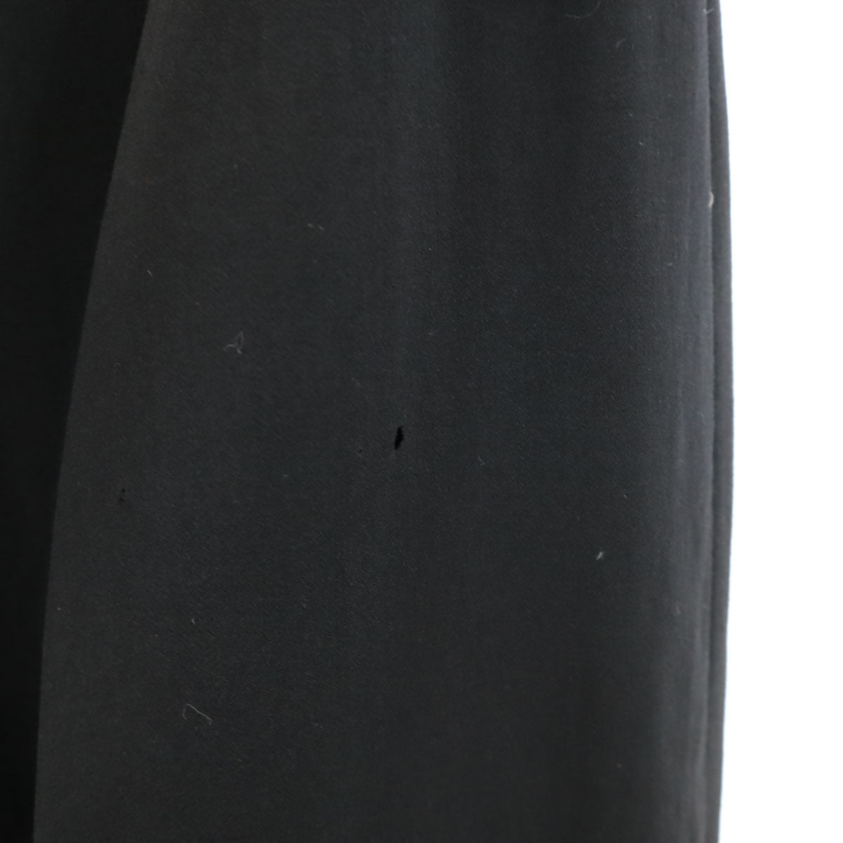 tricot COMME des GARCONS トリコットコムデギャルソン 日本製 ウール100% ロング丈 スカート S ブラック レディース