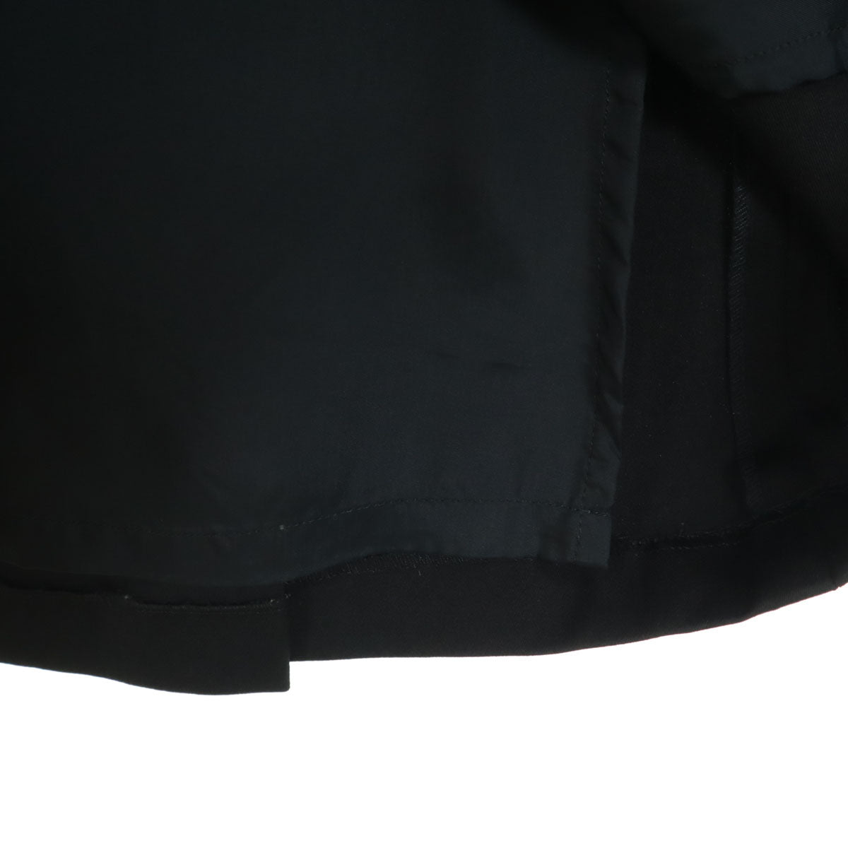 tricot COMME des GARCONS トリコットコムデギャルソン 日本製 ウール100% ロング丈 スカート S ブラック レディース