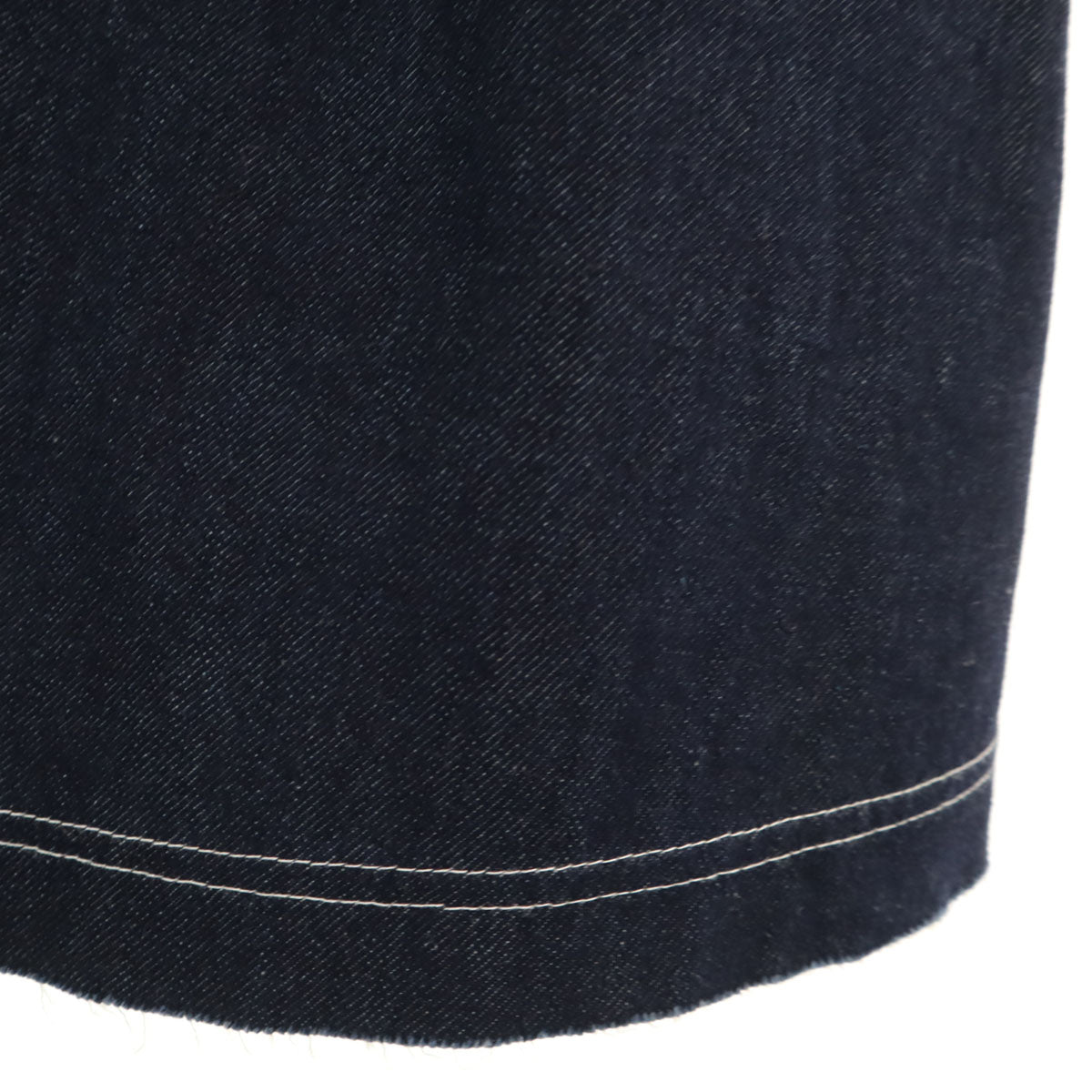 美品 Y's ワイズ 日本製 ロング丈 アシメ デニムスカート 1 インディゴ レディース