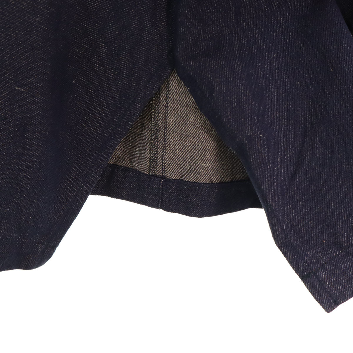 JUNYA WATANABE COMME des GARCONS ジュンヤワタナベ コムデギャルソン 2009年 日本製 ミモレ丈 デニムスカート XS インディゴ レディース