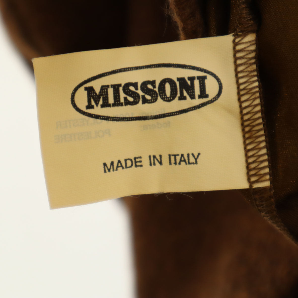 Missoni ミッソーニ イタリア製 ミディスカート 44 ブラウン レディース
