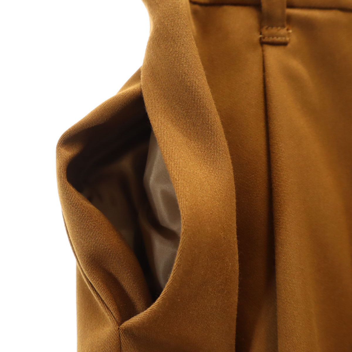 BLUE LABEL CRESTBRIDGE ブルーレーベルクレストブリッジ ミディスカート 38 キャメル系 レディース