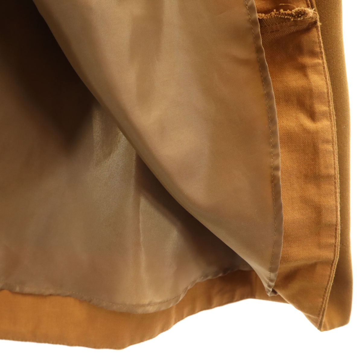 BLUE LABEL CRESTBRIDGE ブルーレーベルクレストブリッジ ミディスカート 38 キャメル系 レディース