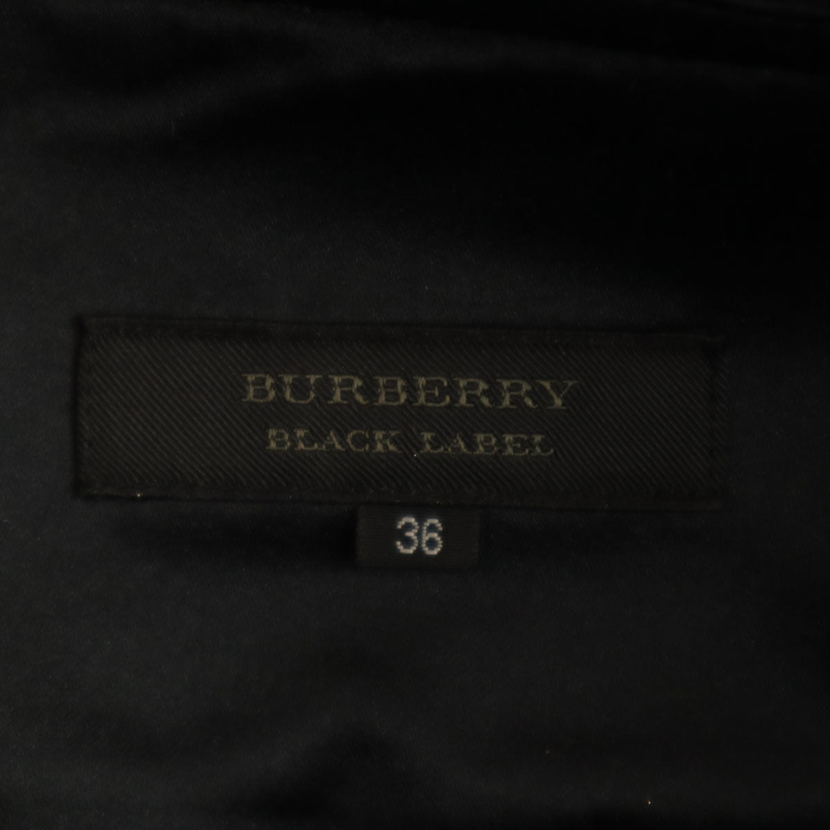 BURBERRY BLACK LABEL バーバリーブラックレーベル 日本製 ウールブレンド チェック柄 ミディ丈 プリーツスカート 36 ブラック系 三陽商会 レディース