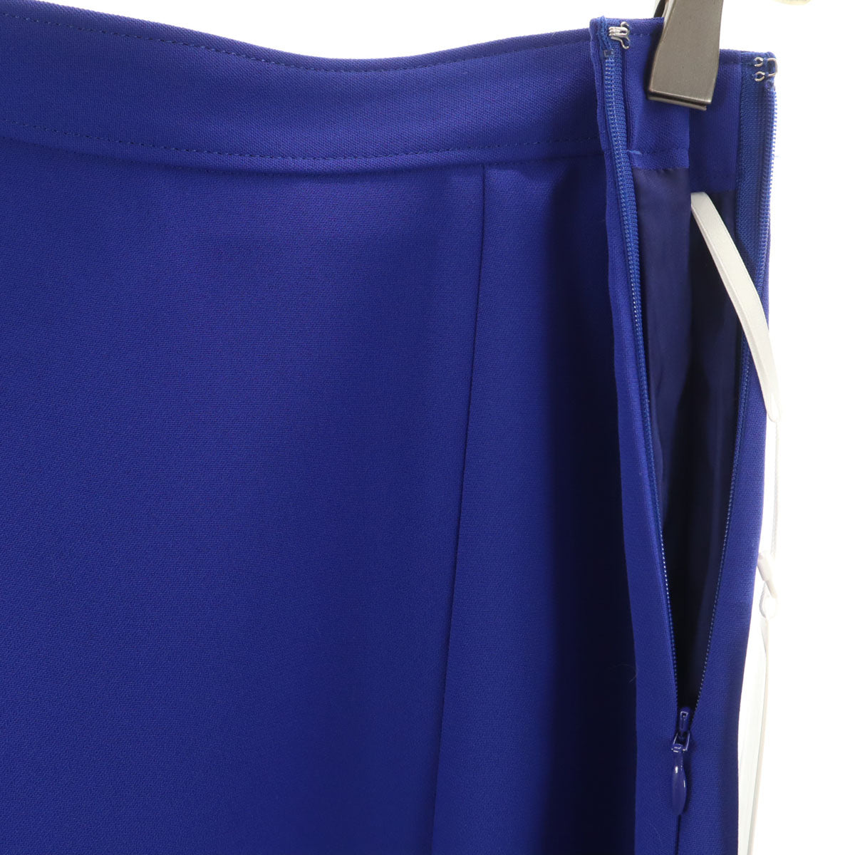 UNITED ARROWS ユナイテッドアローズ 未使用 日本製 ロング丈 フレアスカート 38 ブルー タグ付き レディース