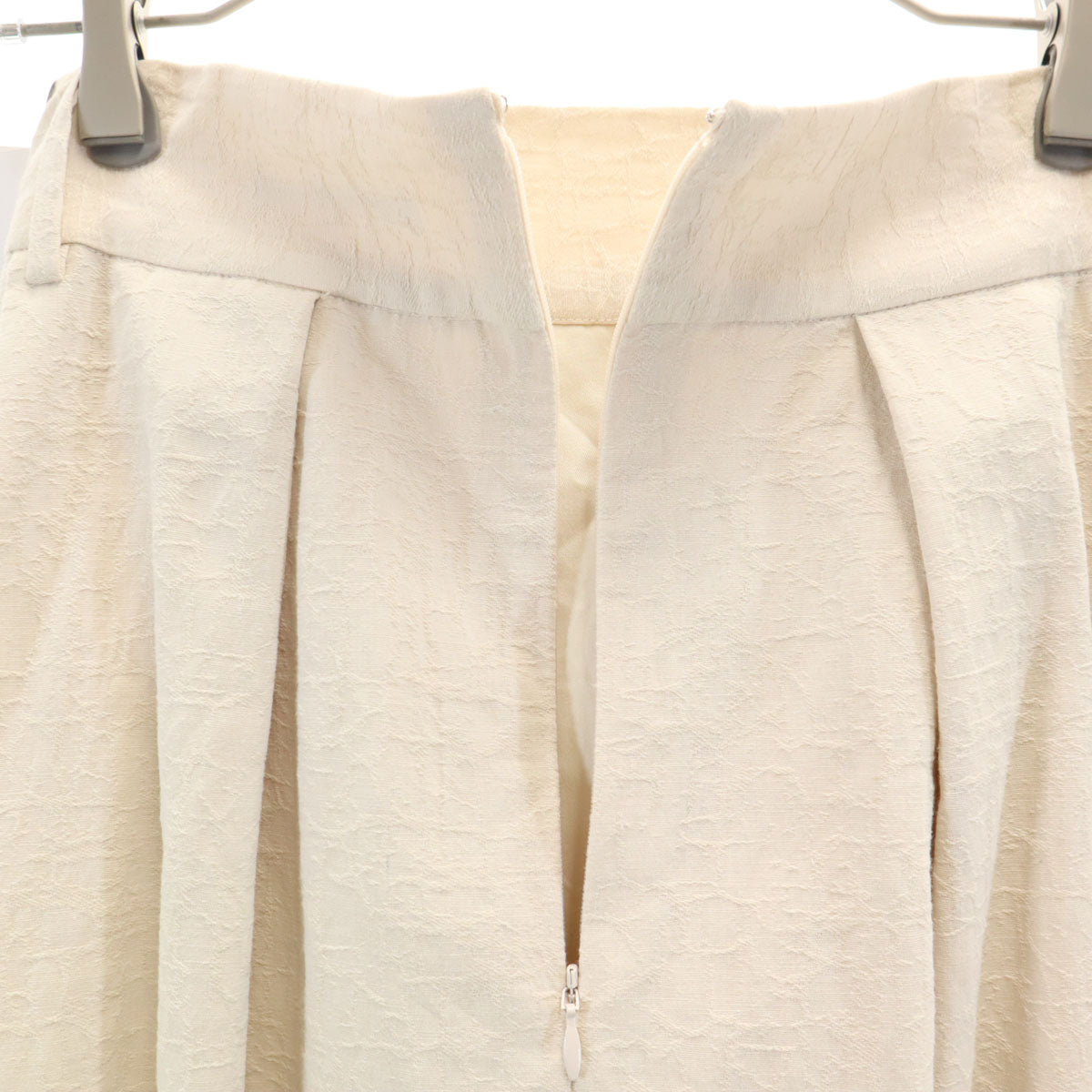 未使用 SNIDEL スナイデル ベルティッドタック ロングスカート 1 ベージュ レディース