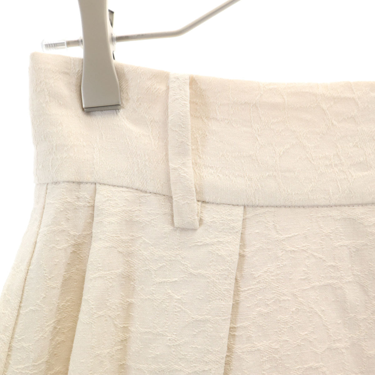 未使用 SNIDEL スナイデル ベルティッドタック ロングスカート 1 ベージュ レディース