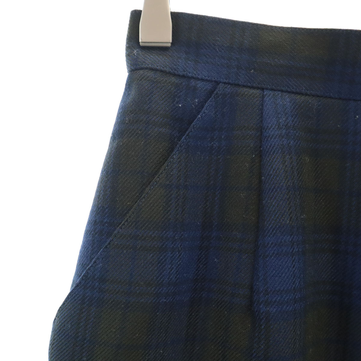 Christian Dior SPORTS クリスチャンディオールスポーツ 90s オールド チェック柄 ミニスカート M ネイビー レディース