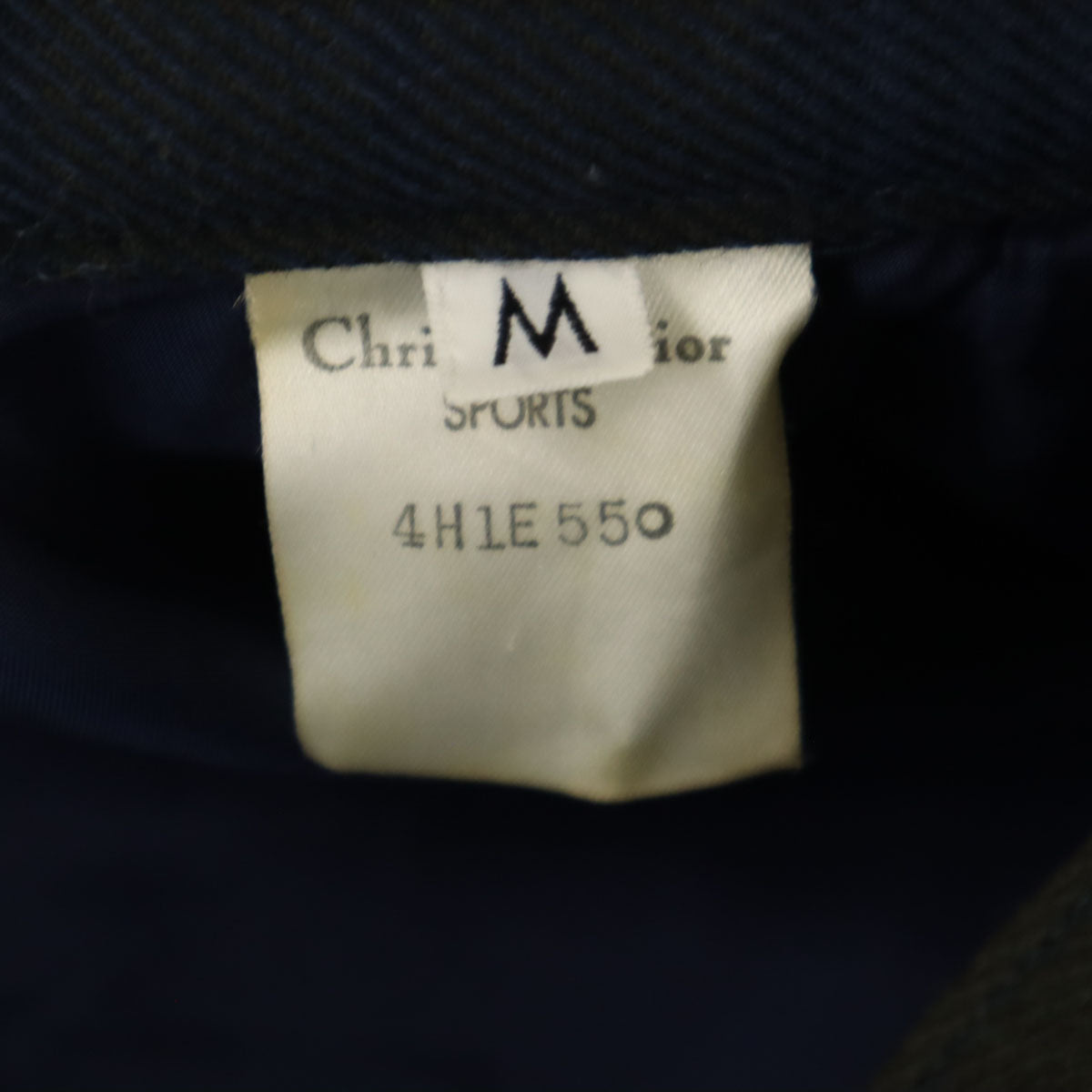 Christian Dior SPORTS クリスチャンディオールスポーツ 90s オールド チェック柄 ミニスカート M ネイビー レディース