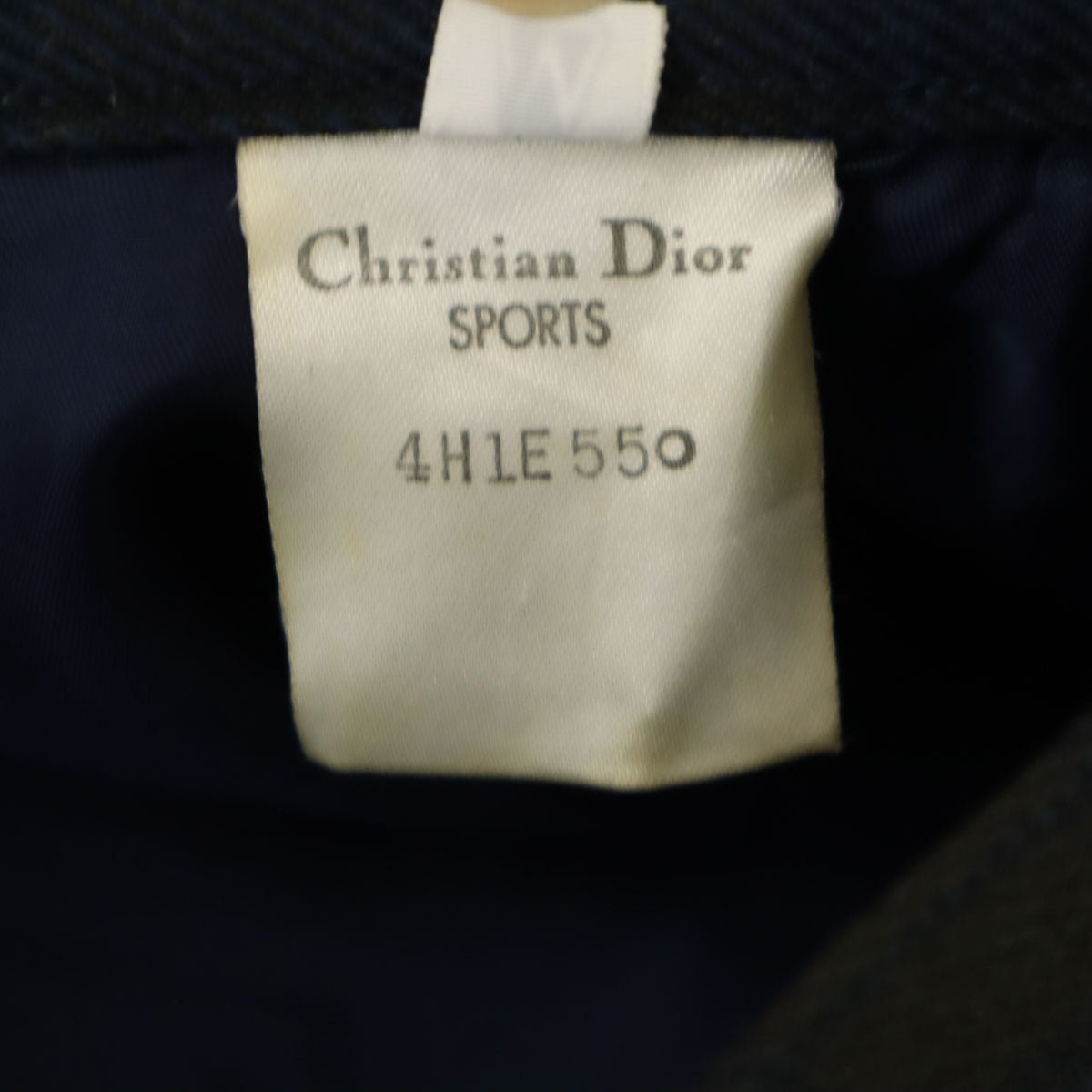 Christian Dior SPORTS クリスチャンディオールスポーツ 90s オールド チェック柄 ミニスカート M ネイビー レディース