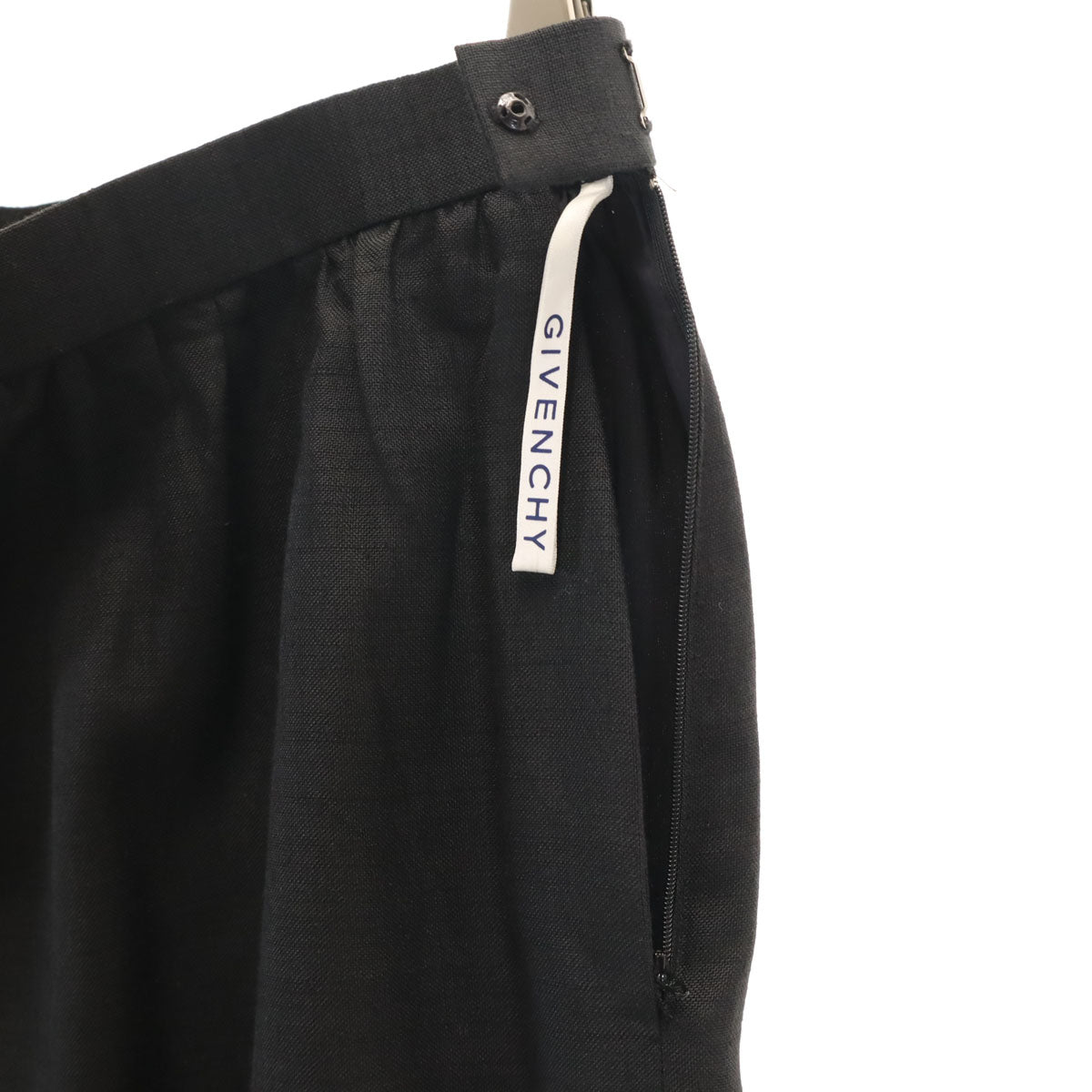 GIVENCHY ジバンシィ ミモレ丈 タイトスカート 16 ブラック レディース