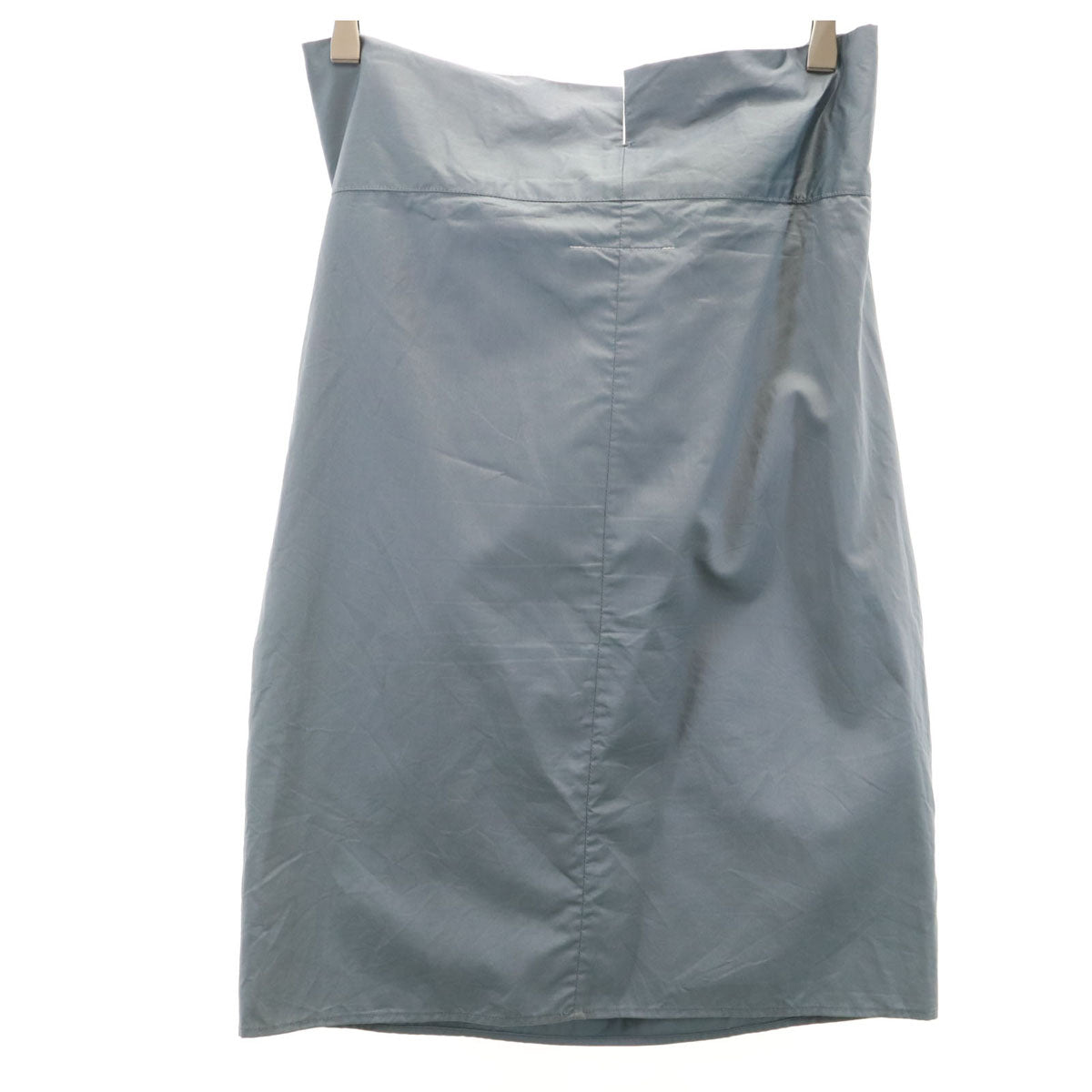 MM6 MAISON MARTIN MARGIELA エムエムシックス メゾンマルタンマルジェラ イタリア製 ミモレ丈 タイトスカート 38 グレー レディース