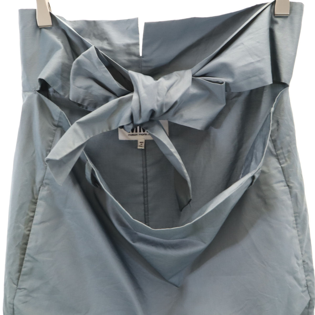 MM6 MAISON MARTIN MARGIELA エムエムシックス メゾンマルタンマルジェラ イタリア製 ミモレ丈 タイトスカート 38 グレー レディース