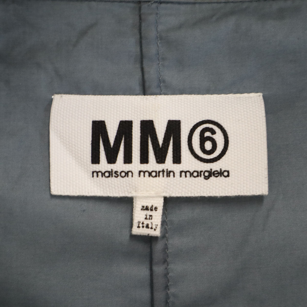MM6 MAISON MARTIN MARGIELA エムエムシックス メゾンマルタンマルジェラ イタリア製 ミモレ丈 タイトスカート 38 グレー レディース