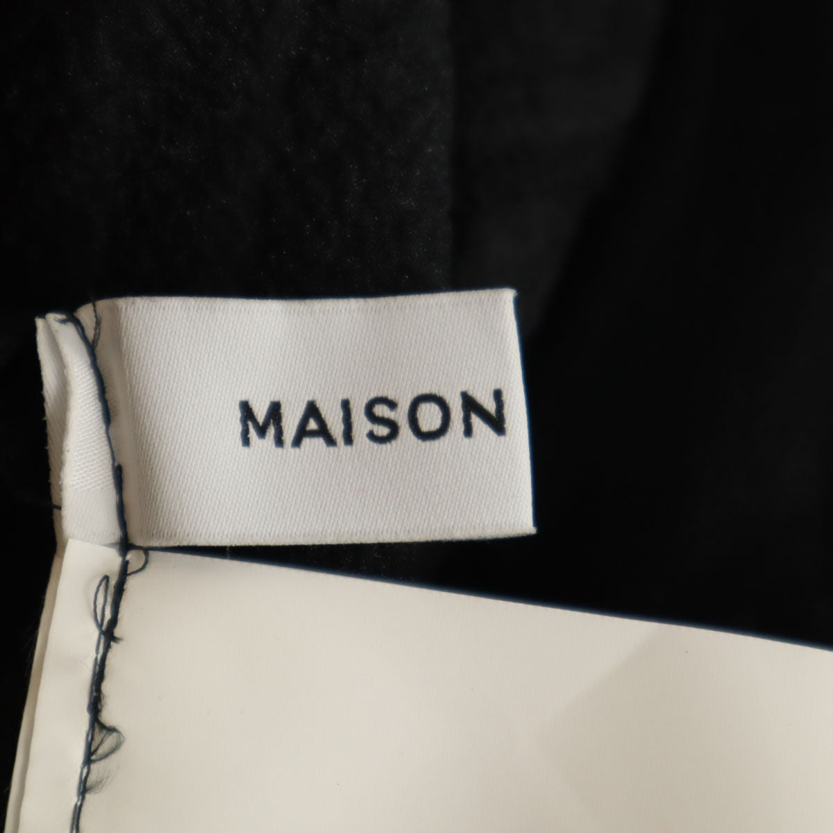 未使用 MAISON SPECIAL メゾンスペシャル ロング丈 チュール ベルト ティアードスカート FREE ブラック レディース