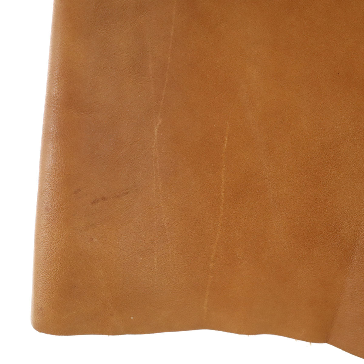 A.P.C. アーペーセー フランス製 牛革レザー ミディスカート M ブラウン レディース