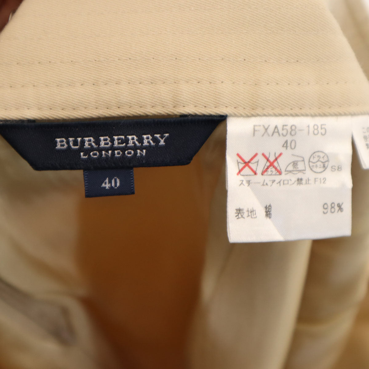 BURBERRY LONDON バーバリーロンドン ミディ丈 ラップスカート 40 ベージュ 三陽商会 レディース