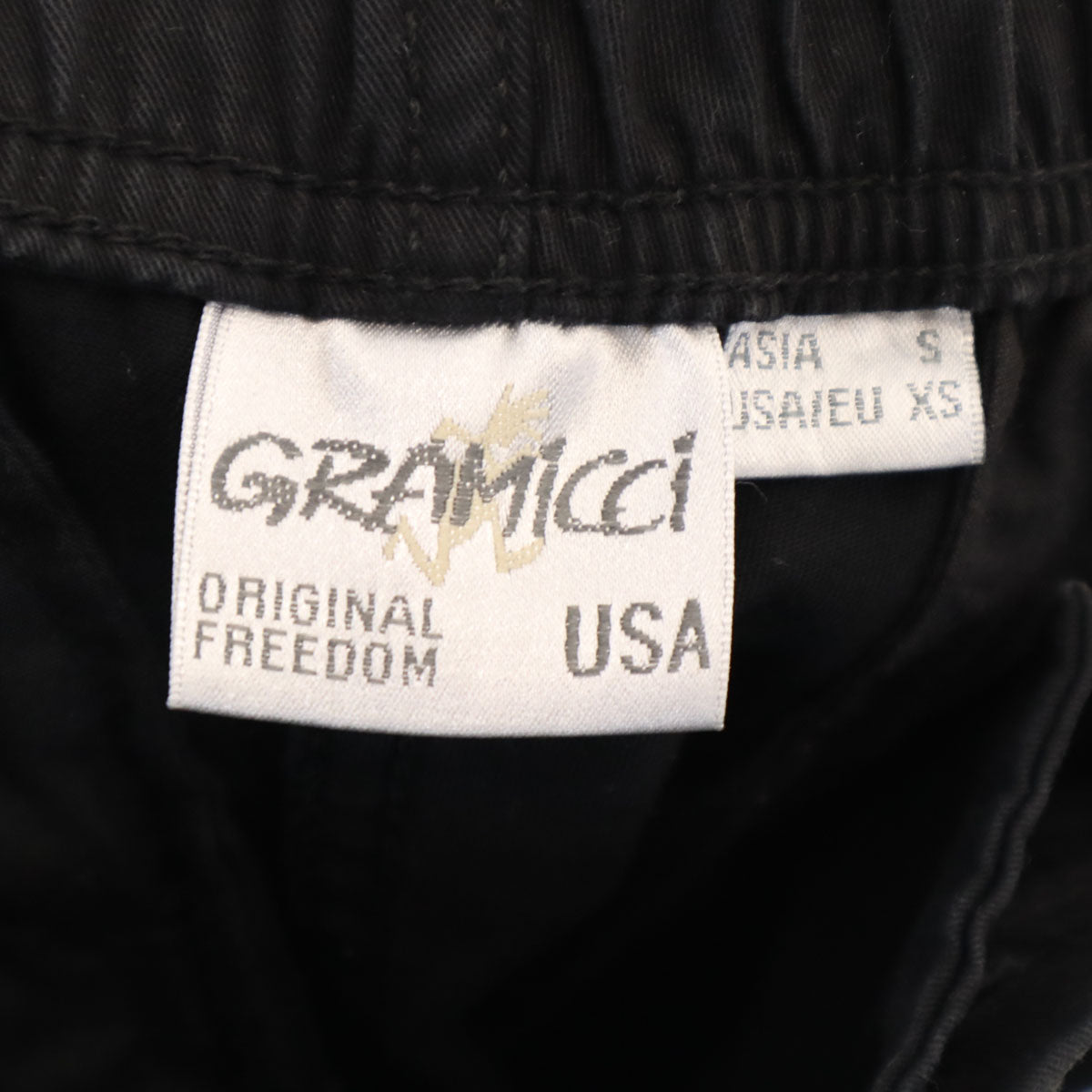 Gramicci グラミチ ミドルカット クロップドパンツ S ブラック アウトドア メンズ