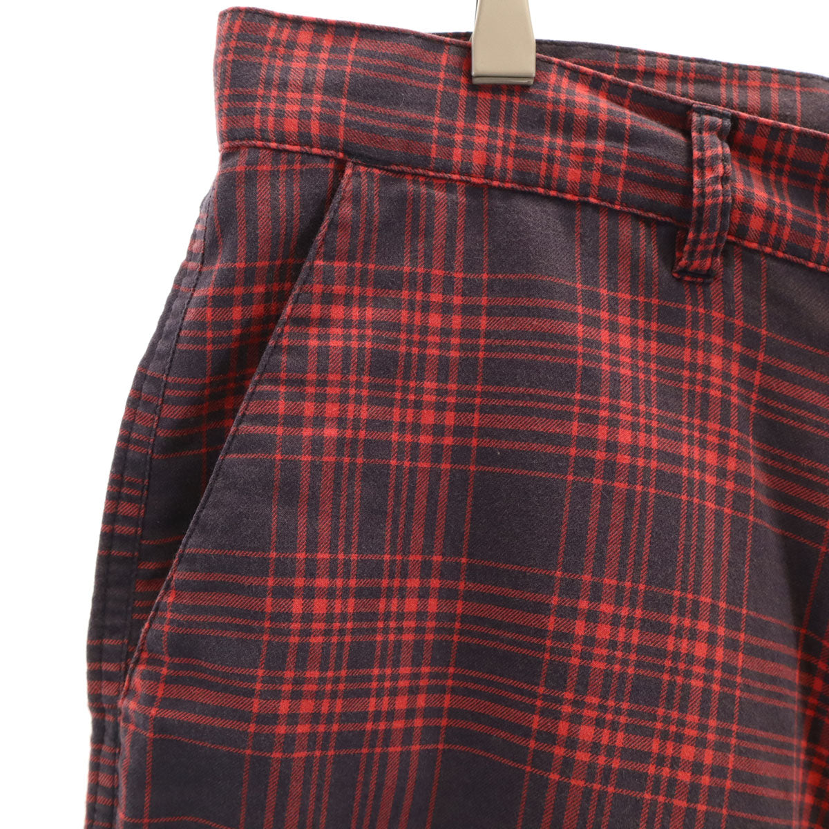 patagonia パタゴニア チェック柄 ショートパンツ レッド アウトドア メンズ