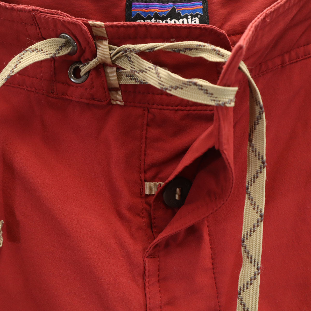 patagonia パタゴニア ボード ショートパンツ W36 レッド アウトドア メンズ
