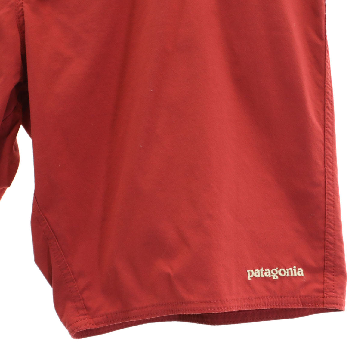 patagonia パタゴニア ボード ショートパンツ W36 レッド アウトドア メンズ