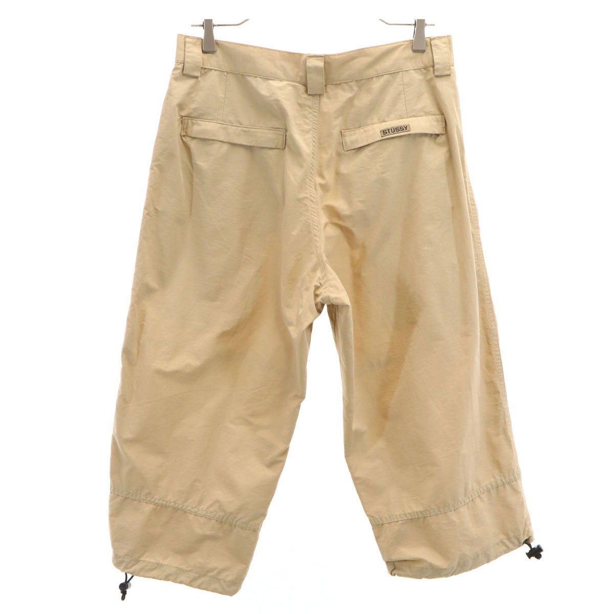 STUSSY ステューシー USA製 ハーフパンツ W30 ベージュ メンズ