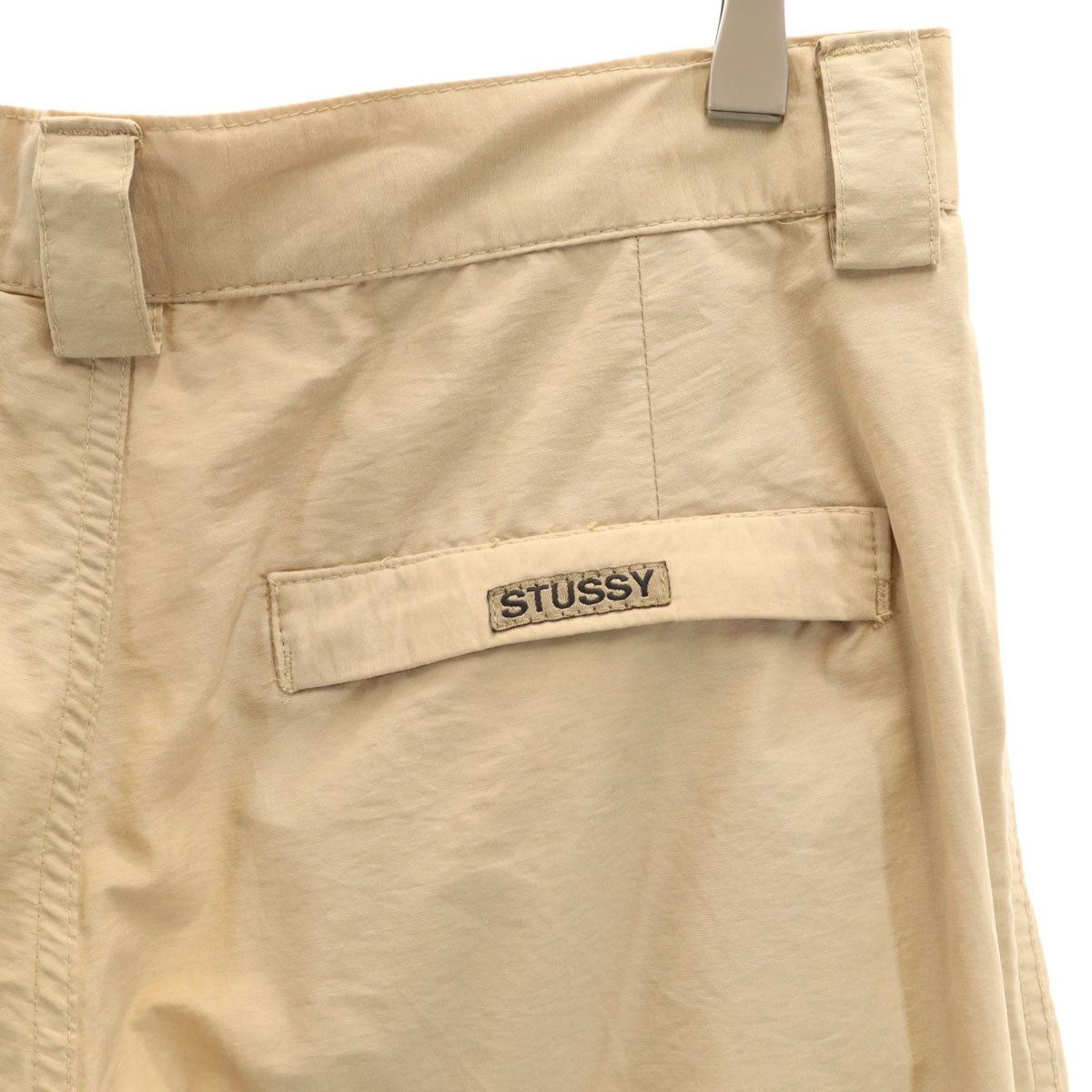STUSSY ステューシー USA製 ハーフパンツ W30 ベージュ メンズ