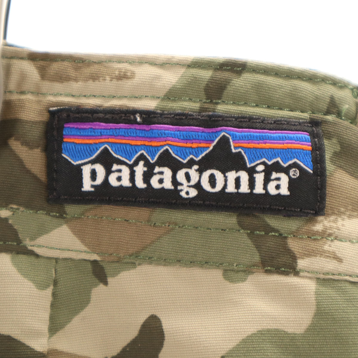 patagonia パタゴニア カモフラ柄 ショートパンツ W32 ベージュ 86585SP15 アウトドア 迷彩 メンズ