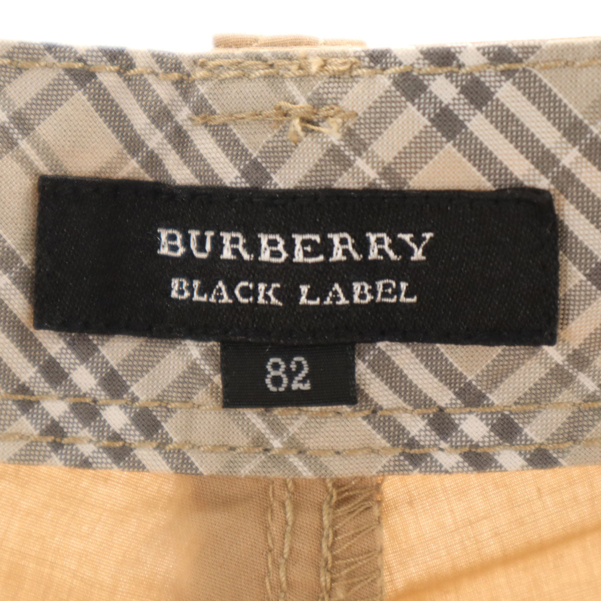 未使用 BURBERRY BLACK LABEL バーバリーブラックレーベル カーゴショートパンツ 82 ブラウン 三陽商会 メンズ