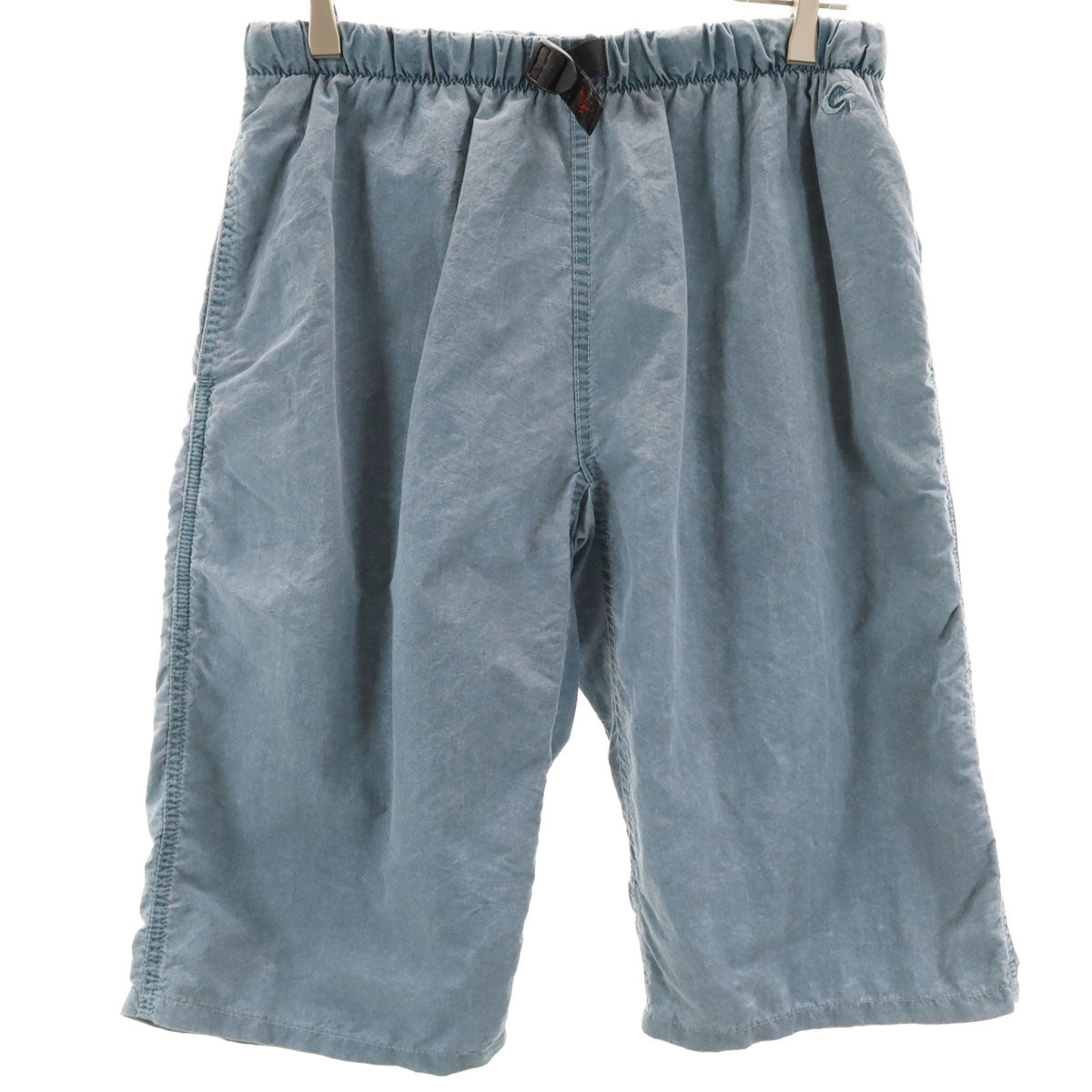 Gramicci グラミチ 90s USA製 オールド クライミングショートパンツ M ブルーグレー アウトドア メンズ