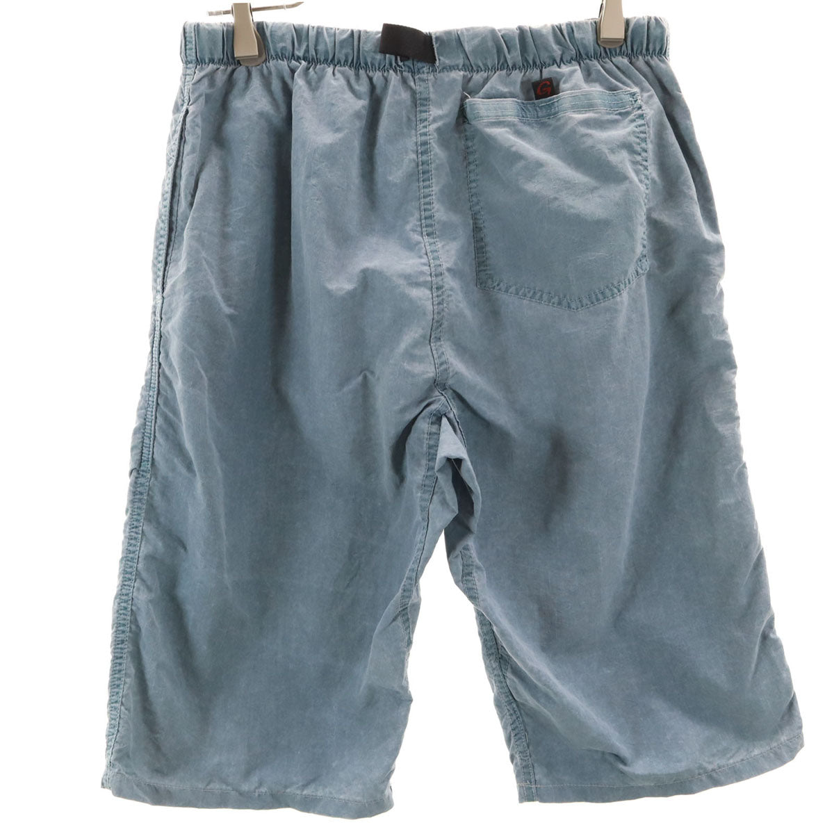 Gramicci グラミチ 90s USA製 オールド クライミングショートパンツ M ブルーグレー アウトドア メンズ