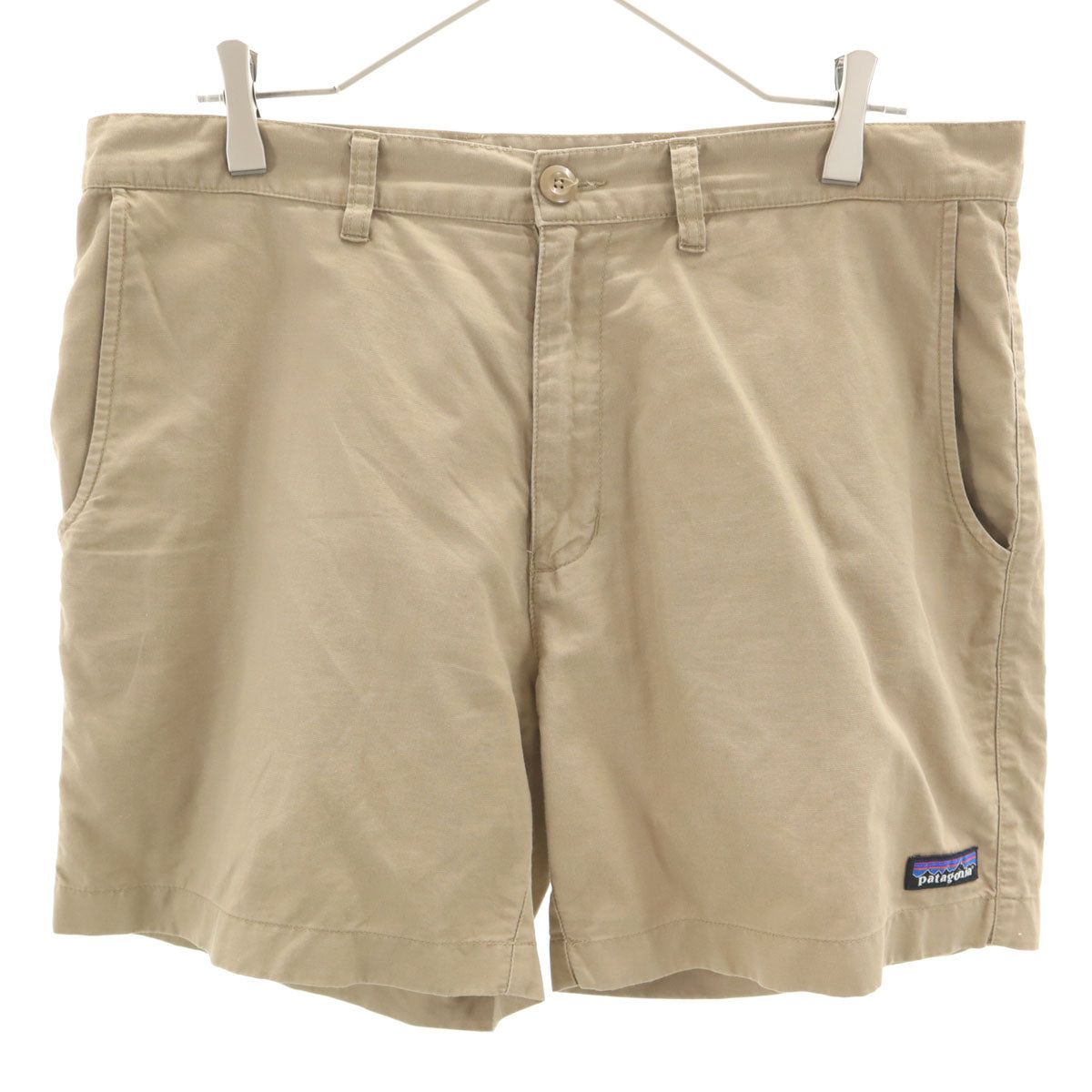 patagonia パタゴニア ショートパンツ W32 ベージュ 57756SP17 アウトドア メンズ