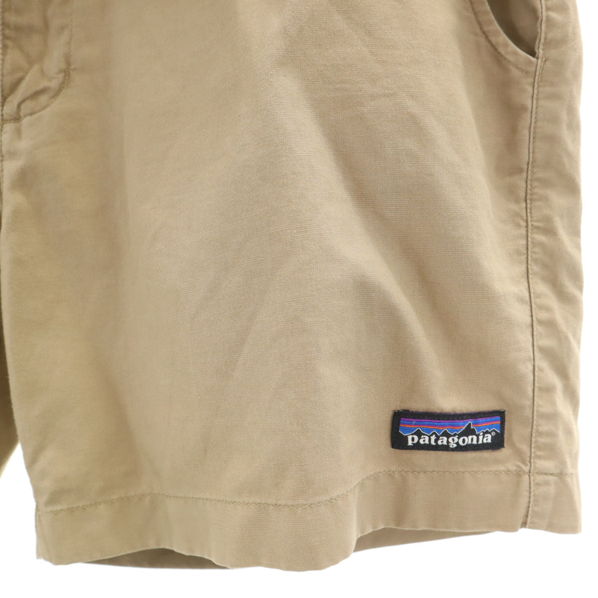 patagonia パタゴニア ショートパンツ W32 ベージュ 57756SP17 アウトドア メンズ