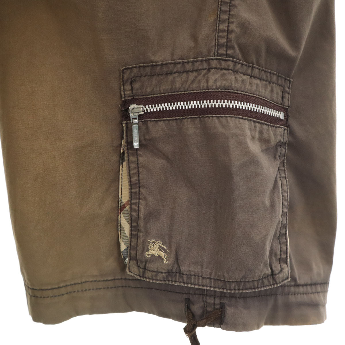 BURBERRY BLACK LABEL バーバリーブラックレーベル カーゴショートパンツ 85 ブラウン 三陽商会 メンズ