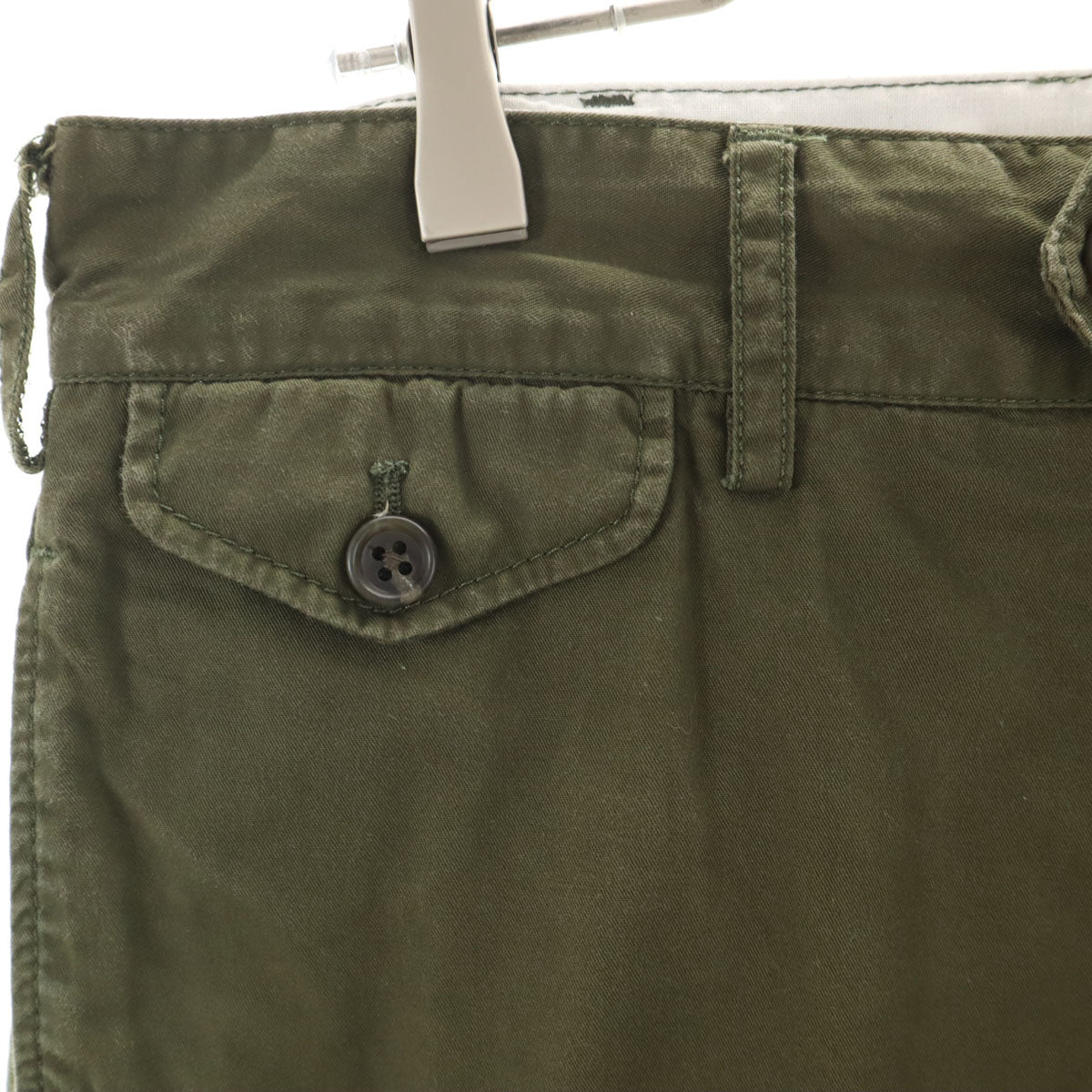 Engineered Garments エンジニアードガーメンツ USA製 ショートパンツ W32 カーキ メンズ