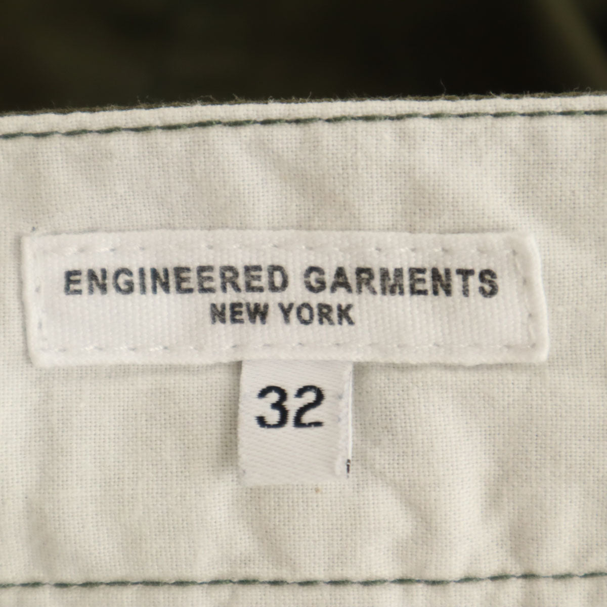 Engineered Garments エンジニアードガーメンツ USA製 ショートパンツ W32 カーキ メンズ