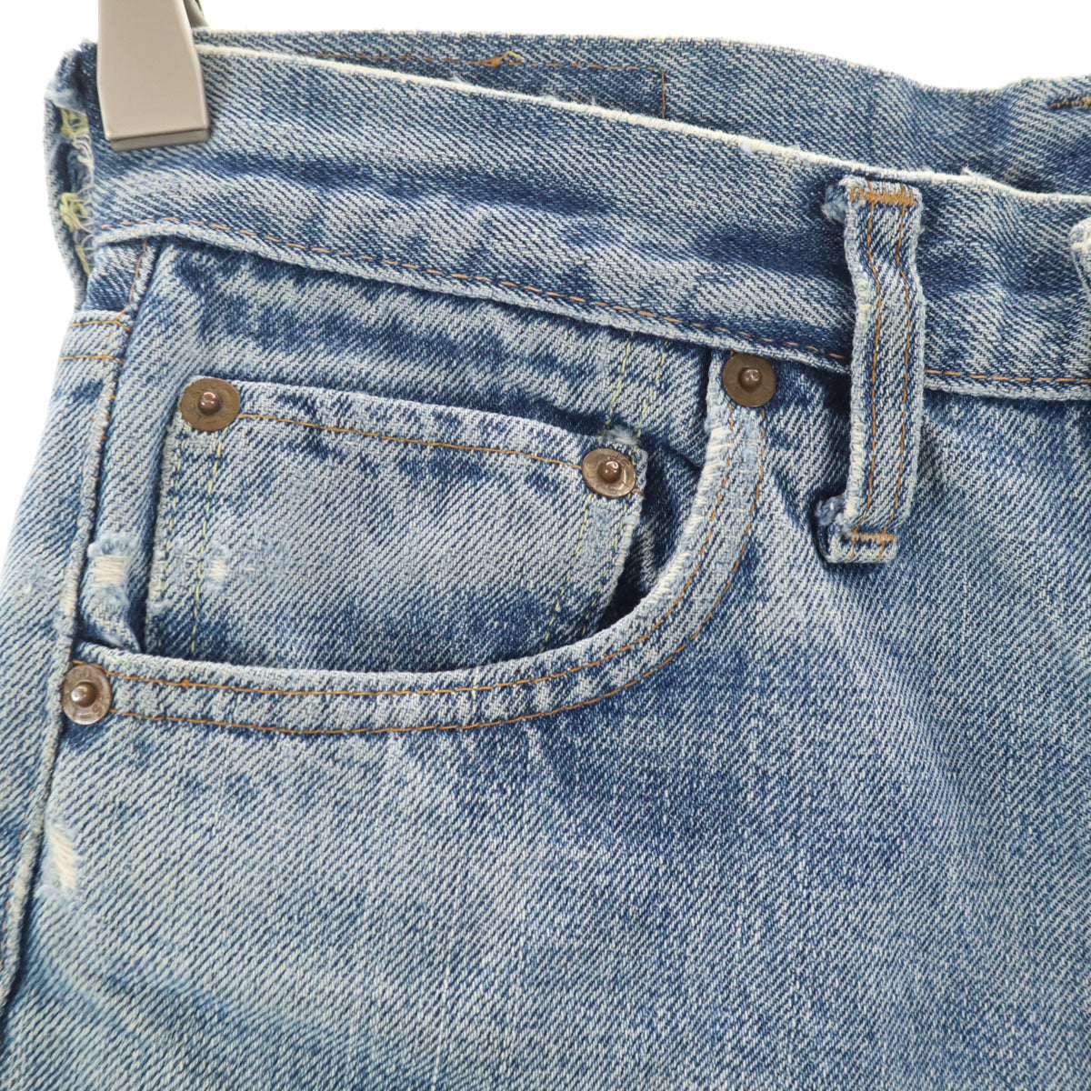 Levi's リーバイス 80s 501 ヴィンテージ デニムショートパンツ W29 ウォッシュブルー レディース