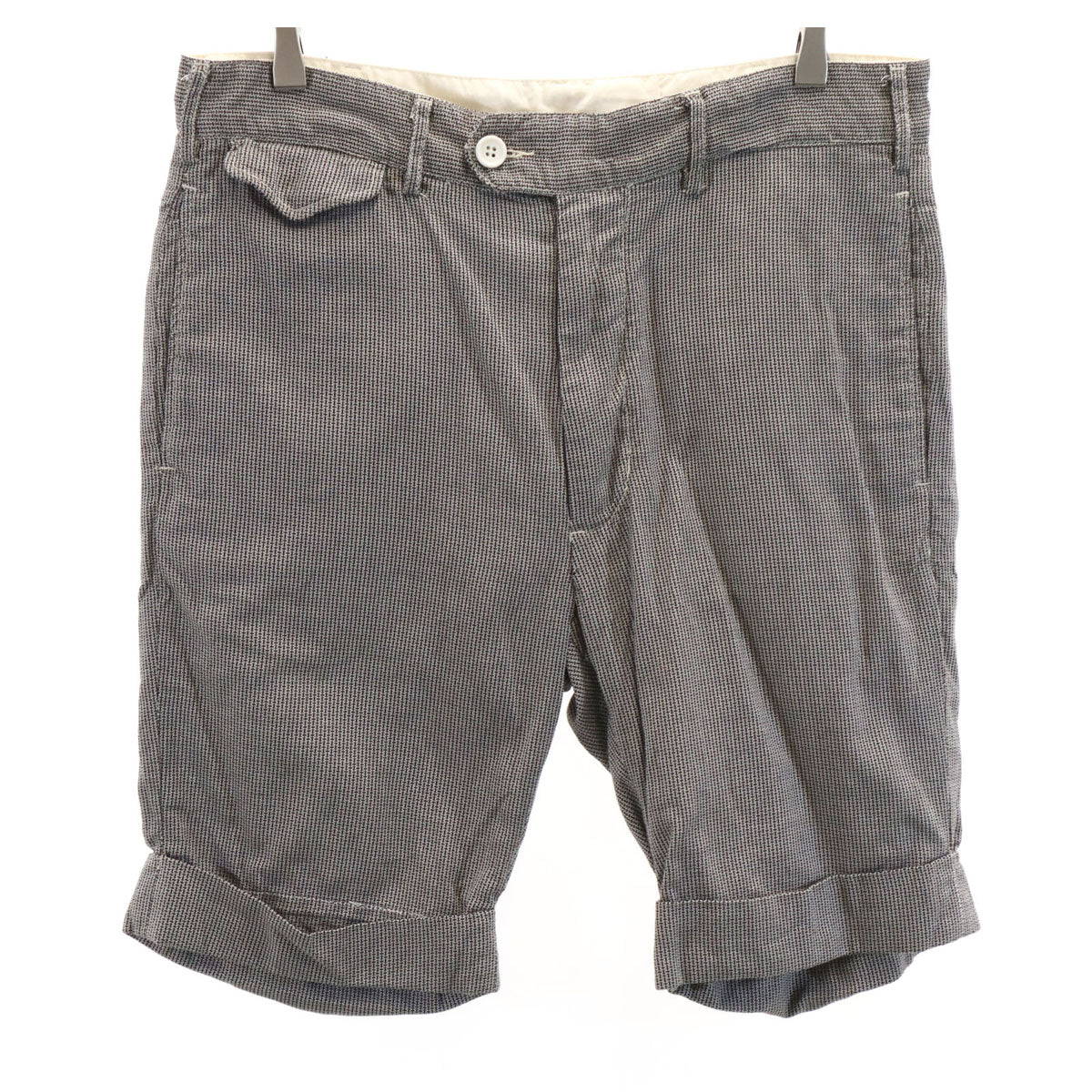 Engineered Garments エンジニアードガーメンツ USA製 総柄 ショートパンツ W32 ブラック メンズ