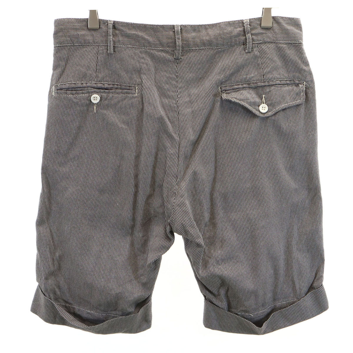 Engineered Garments エンジニアードガーメンツ USA製 総柄 ショートパンツ W32 ブラック メンズ