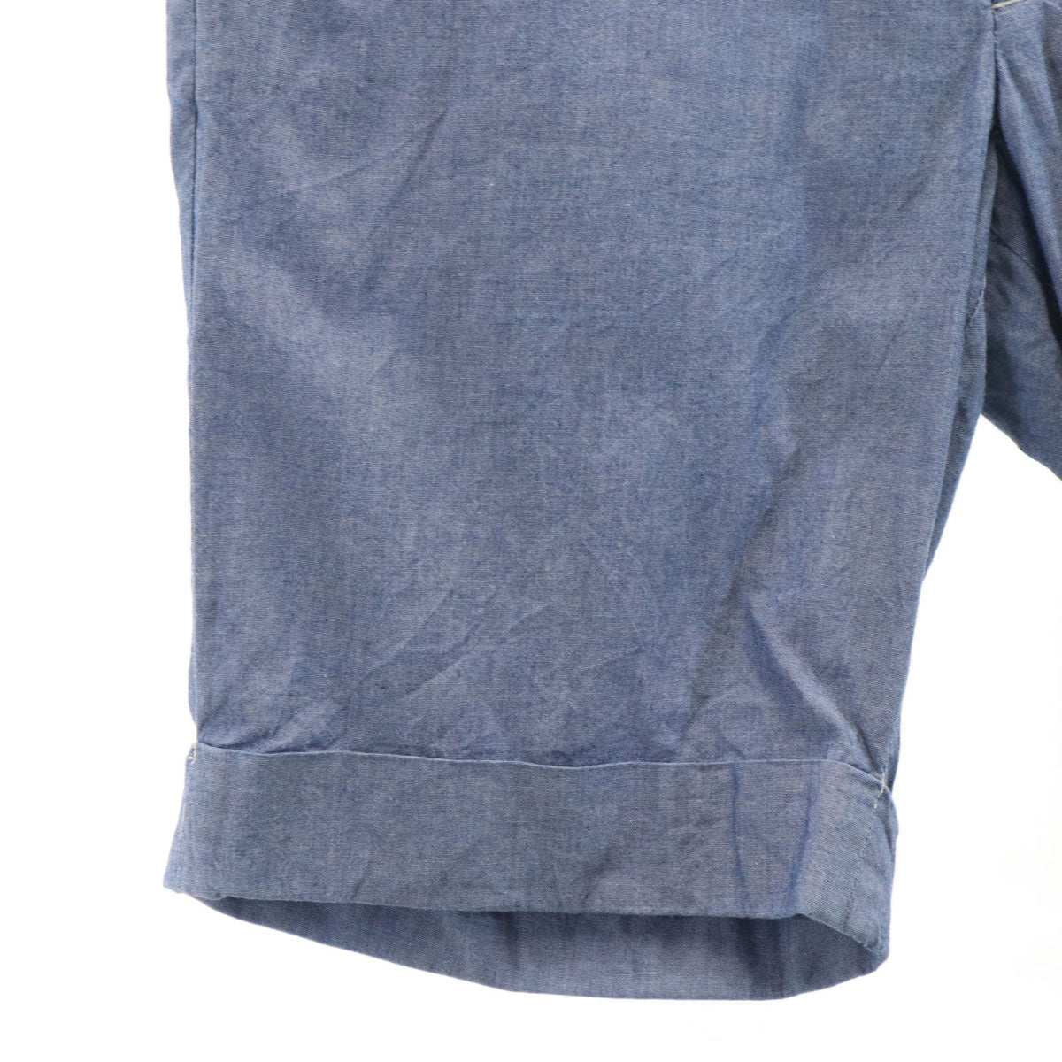 Engineered Garments エンジニアードガーメンツ USA製 シャンブレー ショートパンツ W32 ブルー メンズ