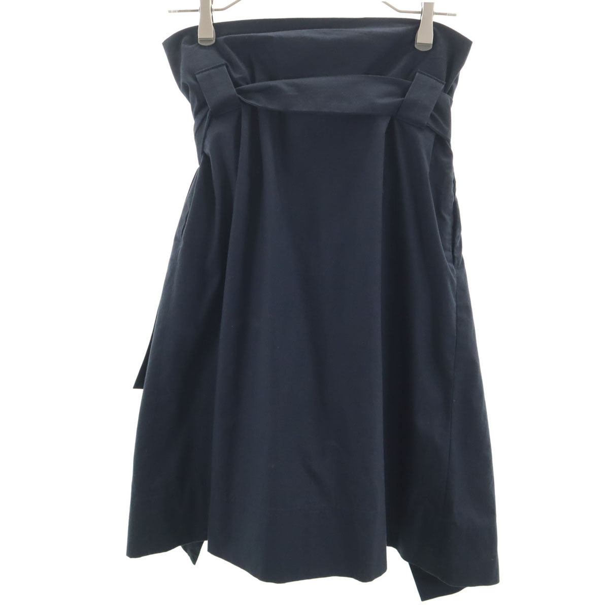 Vivienne Westwood ANGLOMANIA ヴィヴィアンウエストウッド アングロマニア ミモレ丈 ラップスカート 38 ネイビー レディース