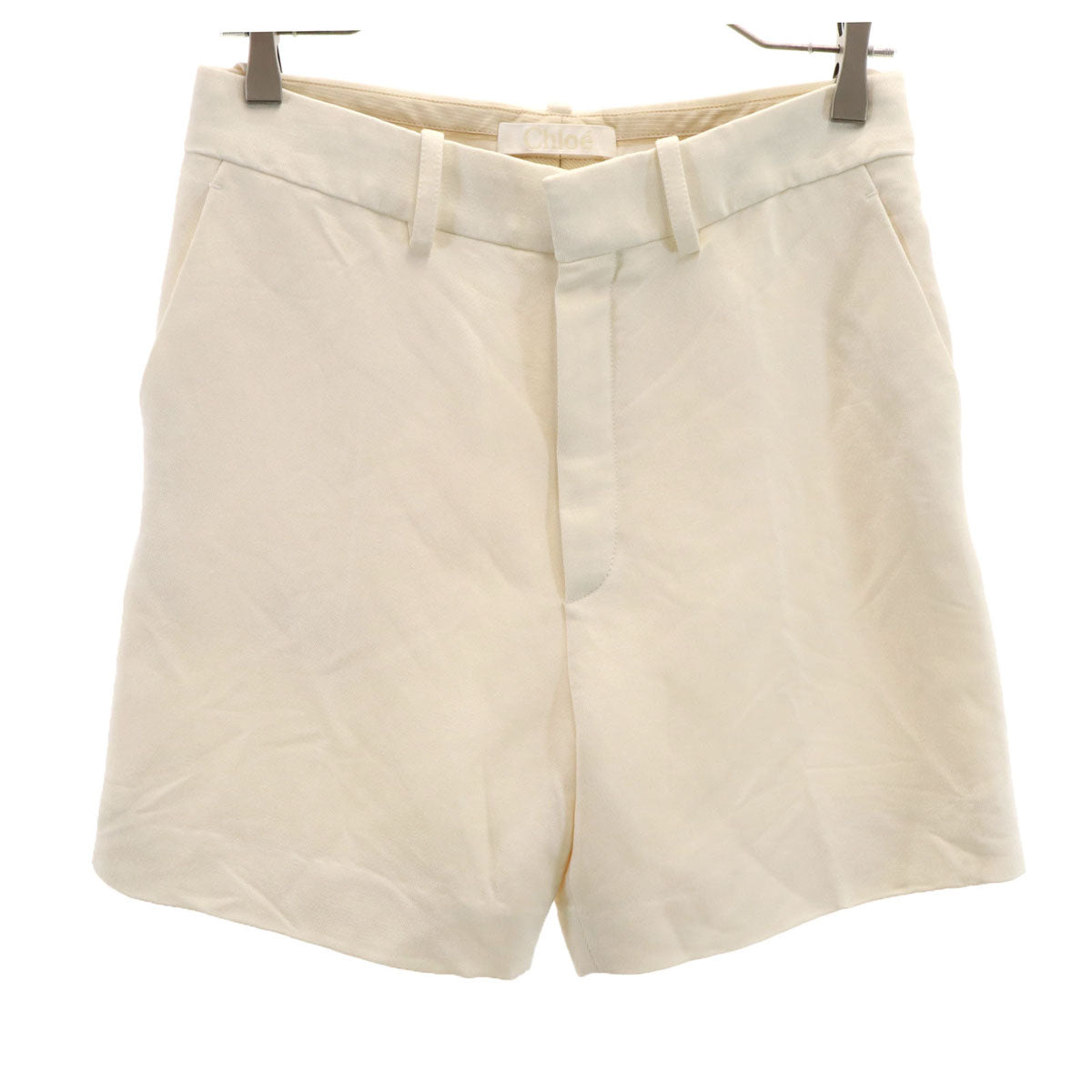 Chloe クロエ ショートパンツ 34 アイボリー レディース