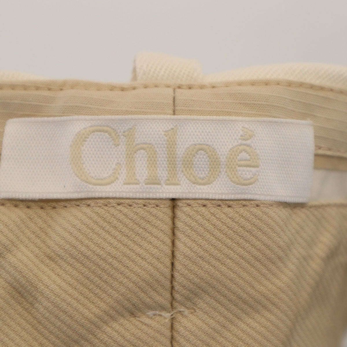 Chloe クロエ ショートパンツ 34 アイボリー レディース